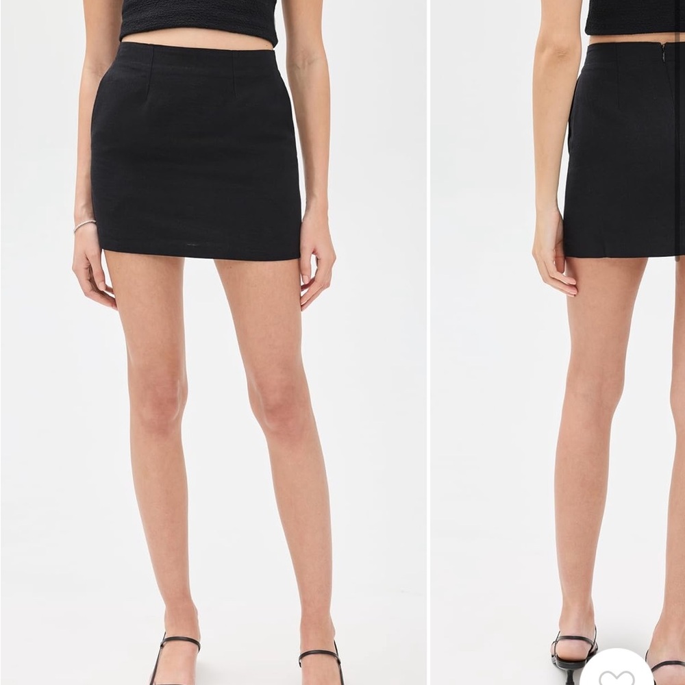 Aligne Hadley NWT linen mini skirt